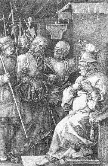 Albrecht Durer Christ before Caiaphas